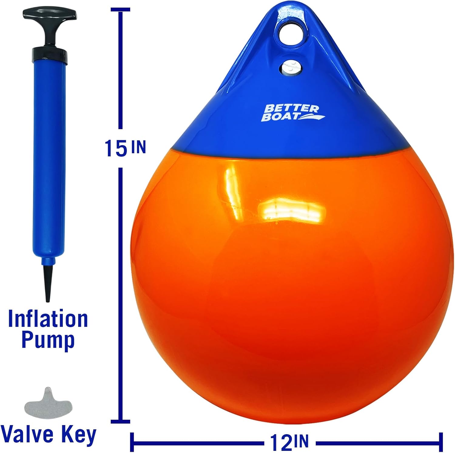 Heavy-Duty Boat Buoy – Marine Mooring Float for Boats, Docks, and Anchoring