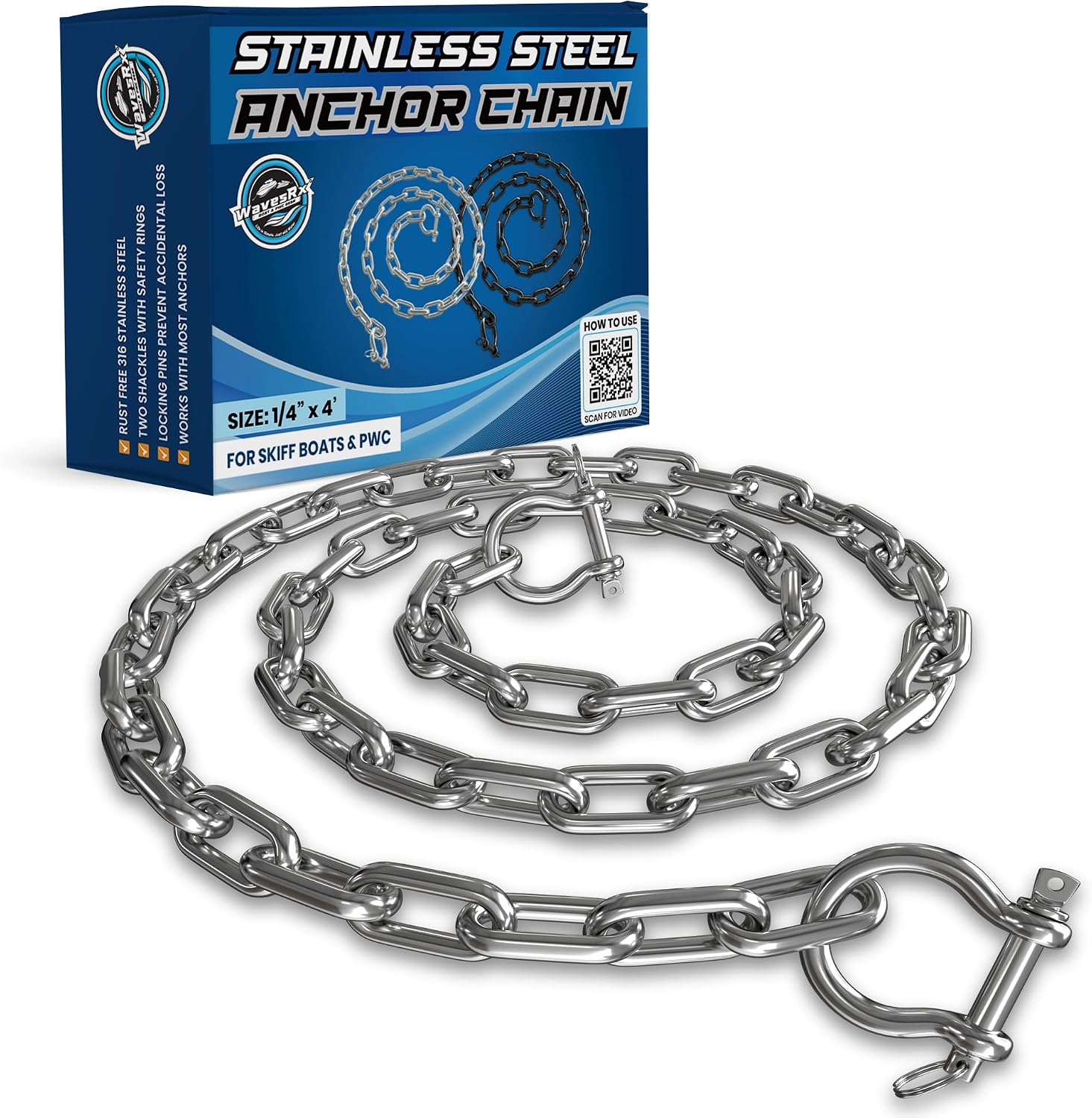 Premium 316 Stainless Steel Anchor Chain