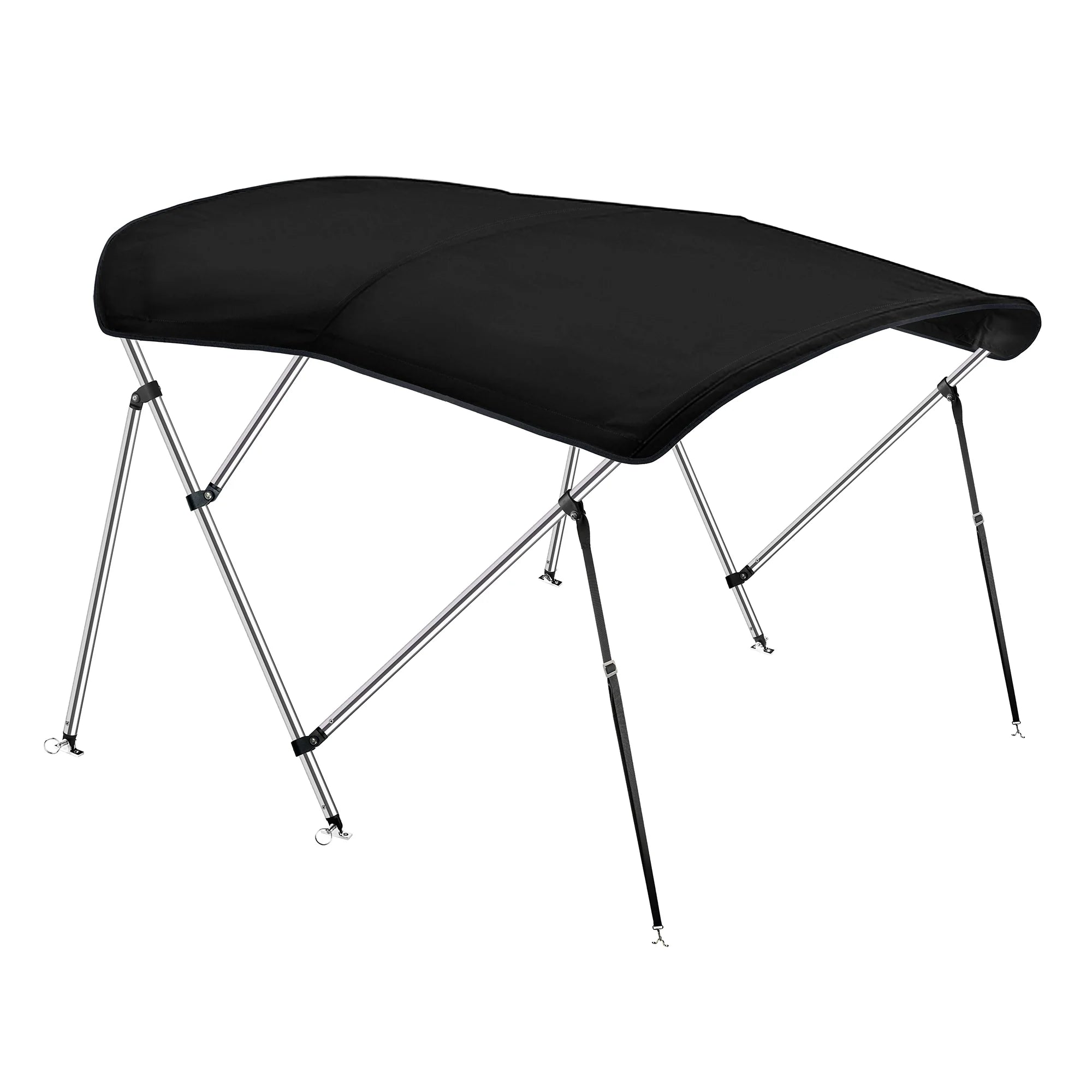 Dock Bimini Top Kit with Zippered Boot Cover - Triple Bow
