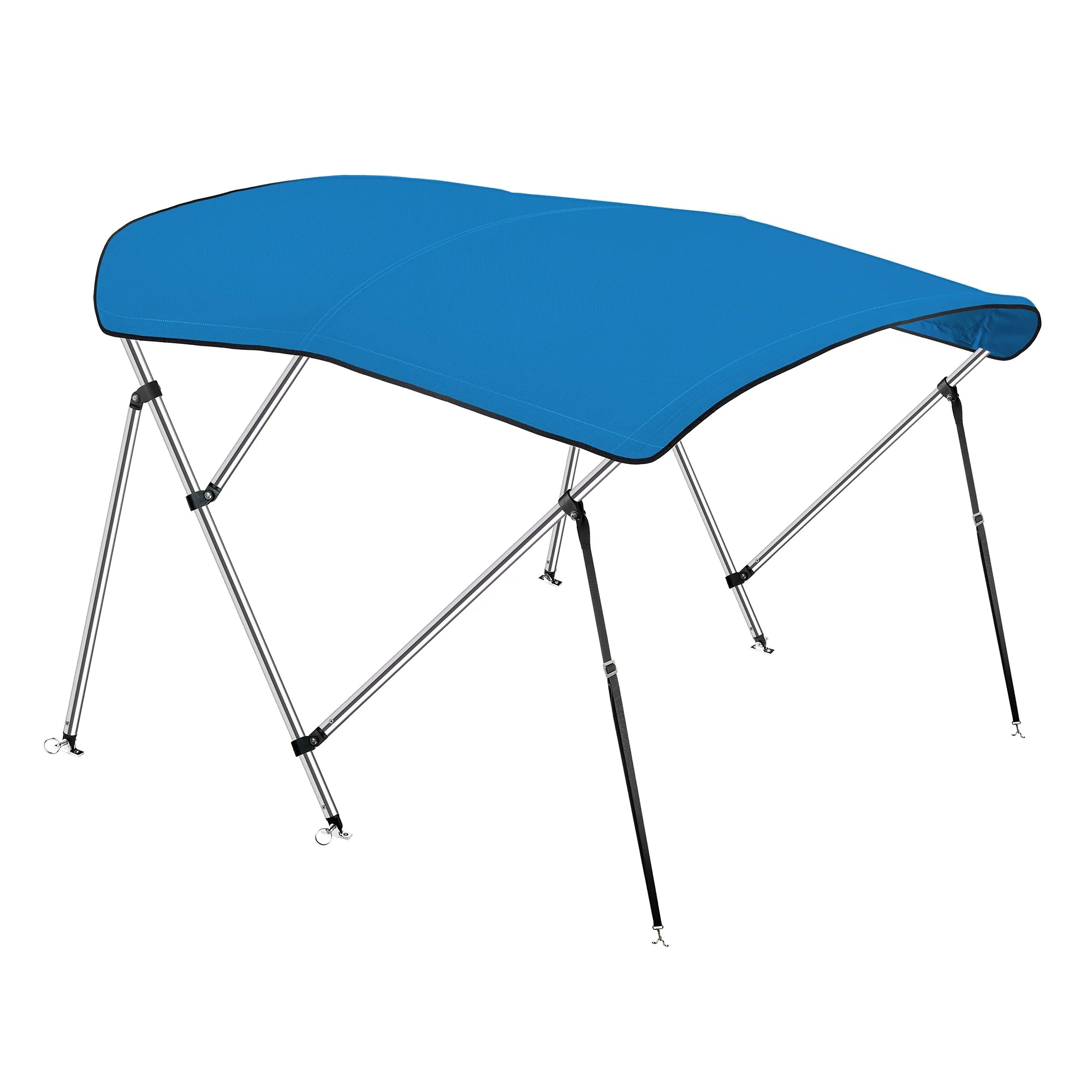 Dock Bimini Top Kit with Zippered Boot Cover - Triple Bow