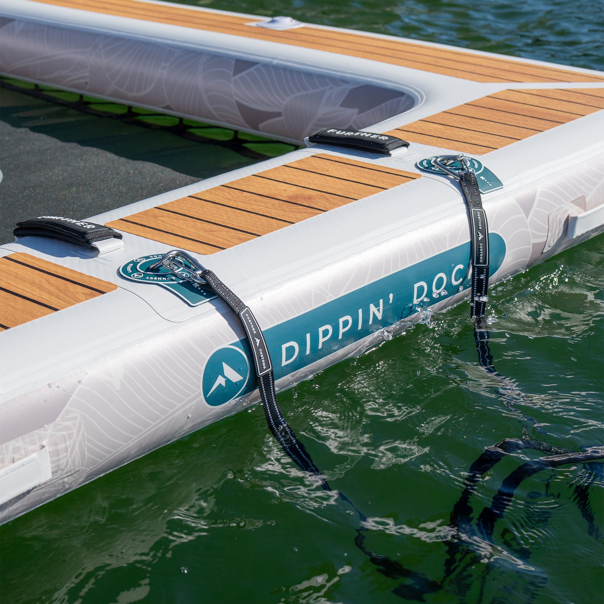 Inflatable Dippin' Dock and Swim Platform