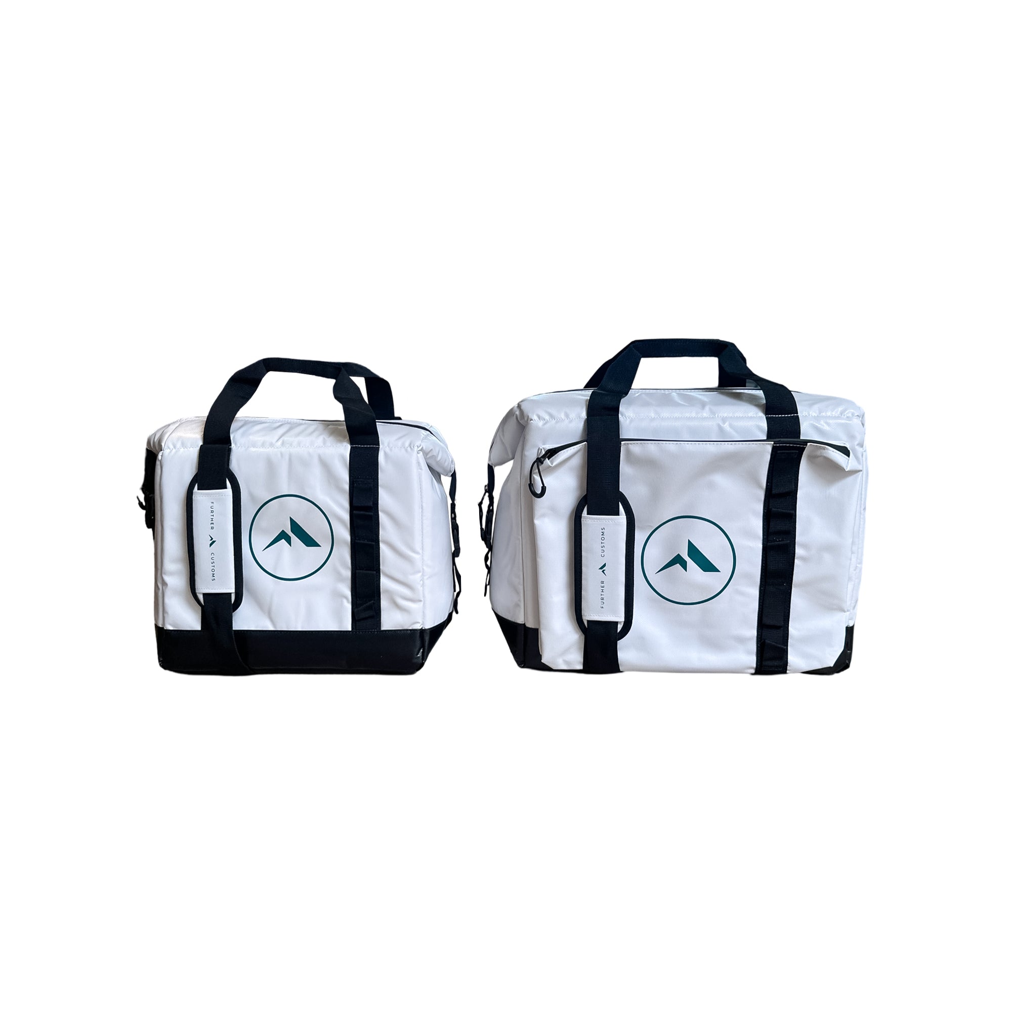 Further Customs Soft Cooler Size Comparison