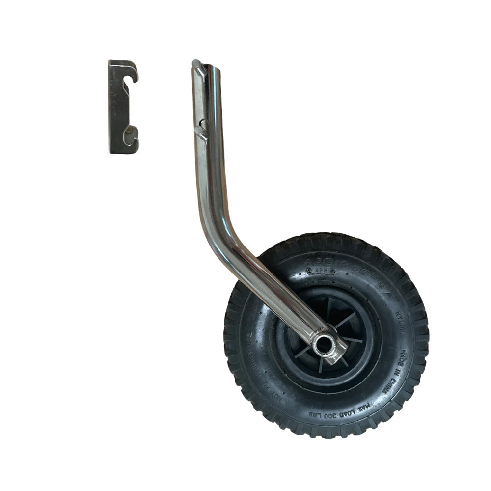 Transom Wheels with Stainless Steel Hardware - Removable