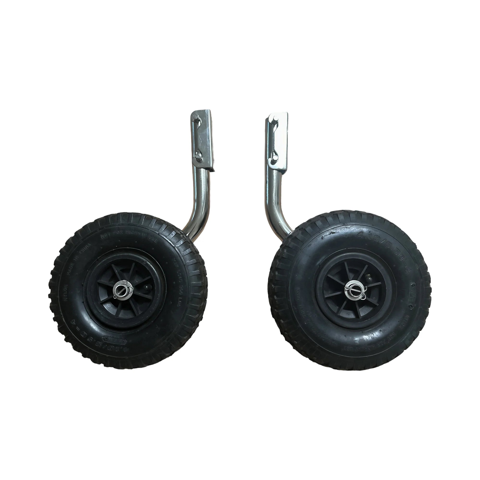 Transom Wheels with Stainless Steel Hardware - Removable