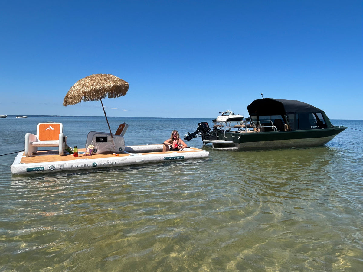 Inflatable Dippin' Dock and Swim Platform