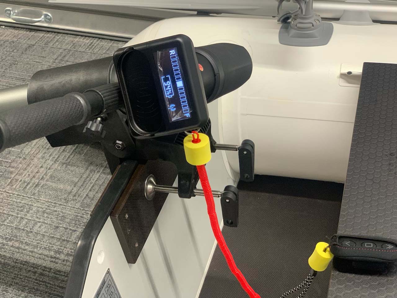 THRUSTME Electric Outboard Motor Kicker - 2hp Equivalent