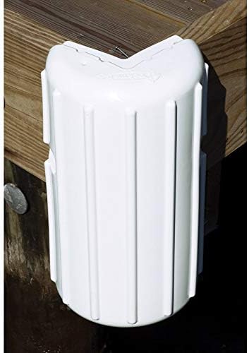 Dock Fender Corner with Mounting Hardware - Package of 1
