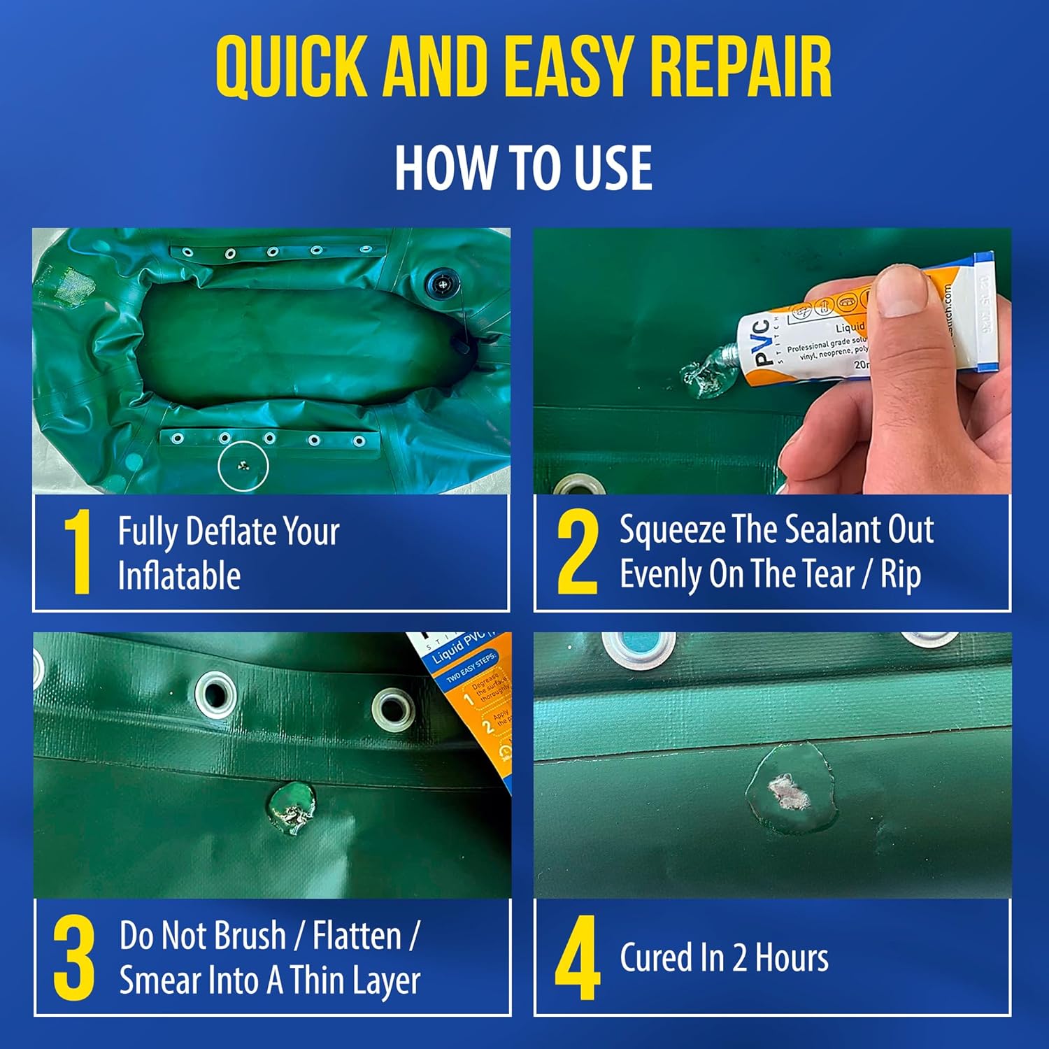 AquaPro Liquid Repair Kit for Inflatables