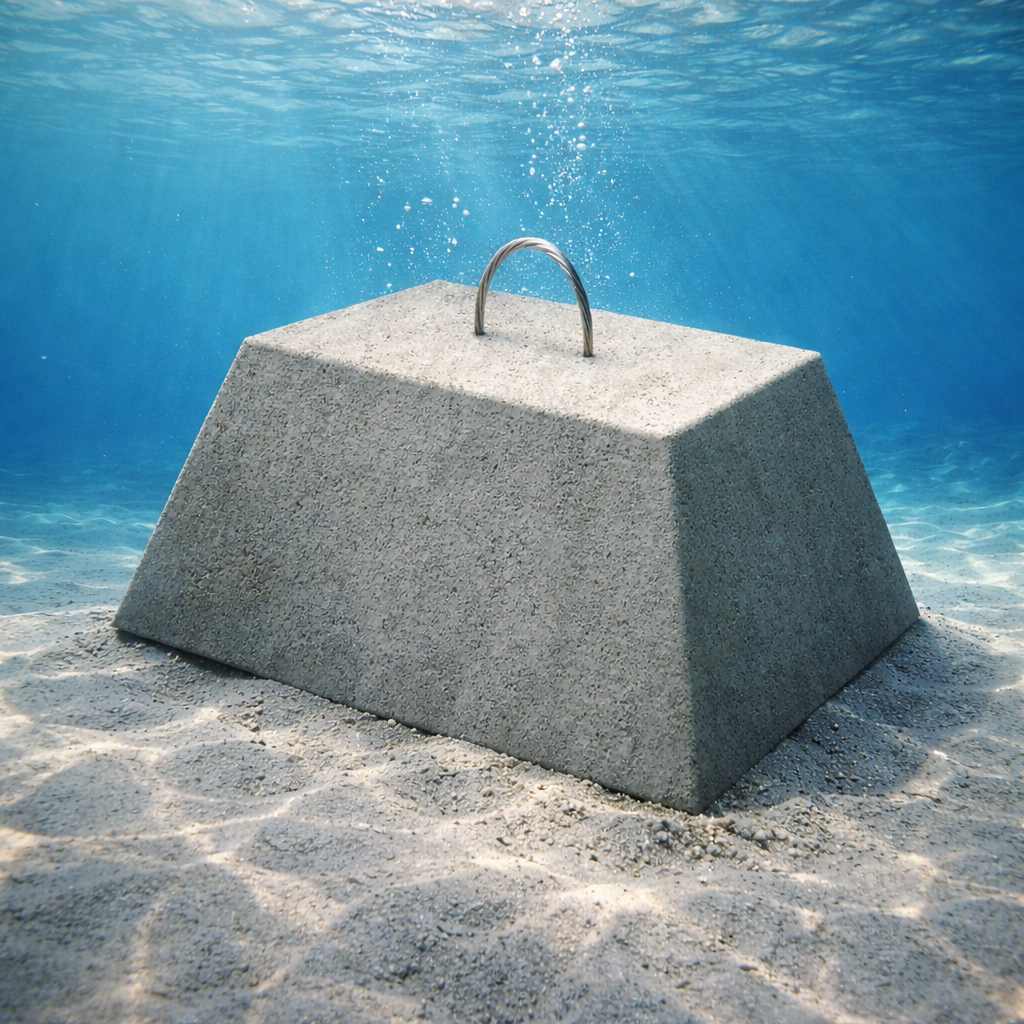 Concrete Mooring - 150lbs