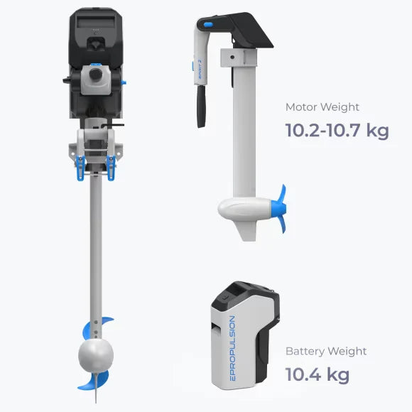 ePropulsion Spirit 2.0 5hp 2kw Electric Outboard Motor
