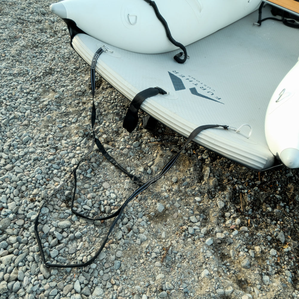 Further Customs Carabiner Rope Ladder for Inflatable Tender Boat