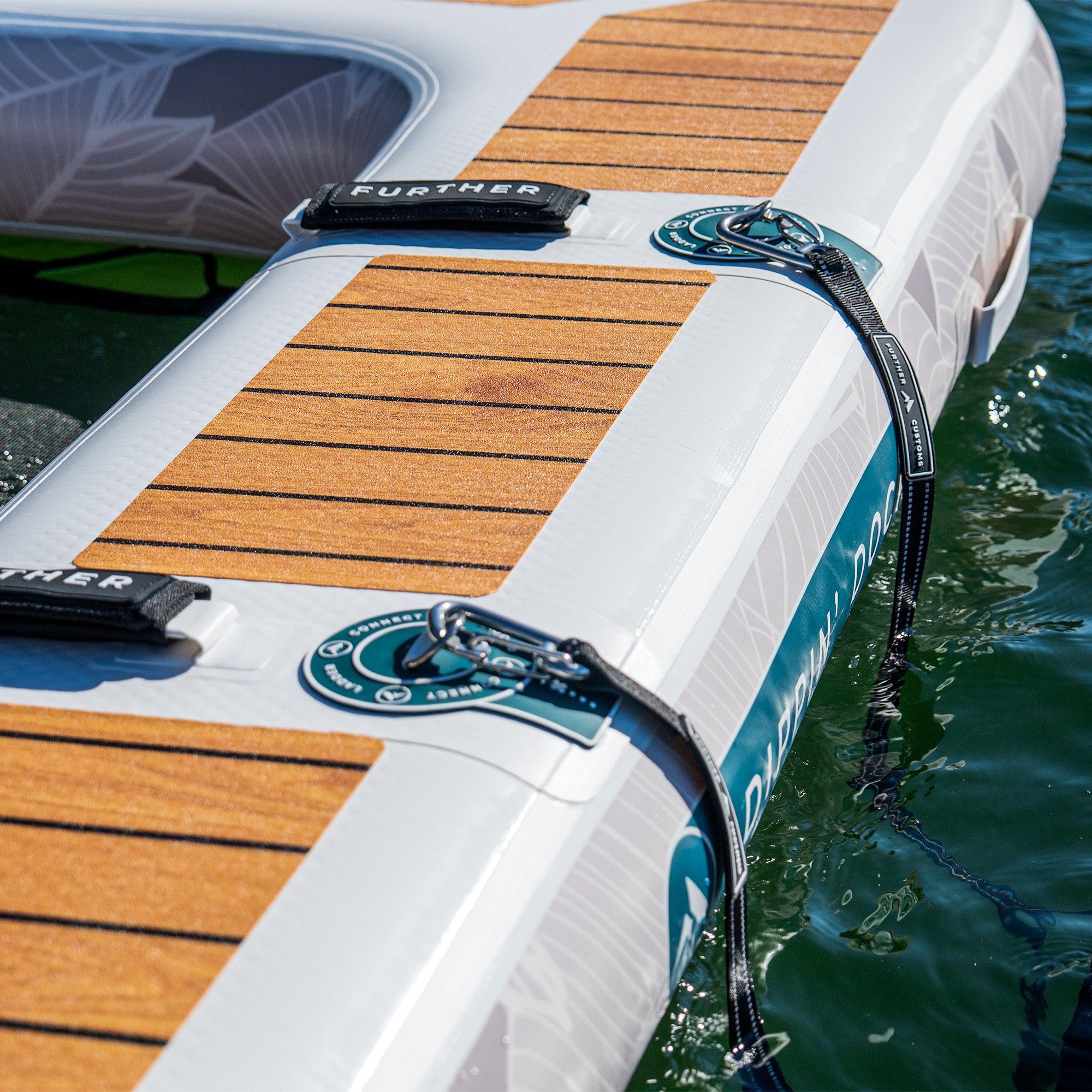 Inflatable Dippin' Dock and Swim Platform