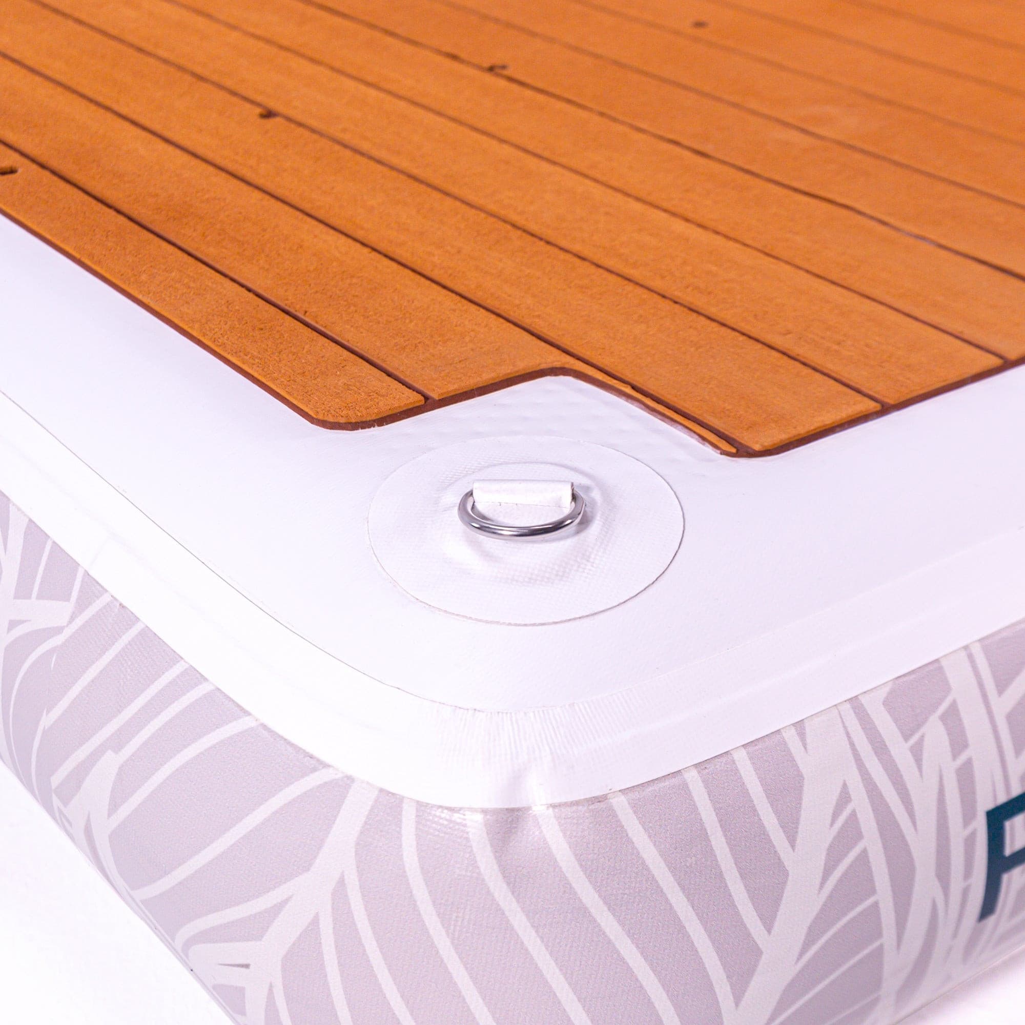 Further Customs - Avalon 778 Dock - inflatable Swim Platform - Corner