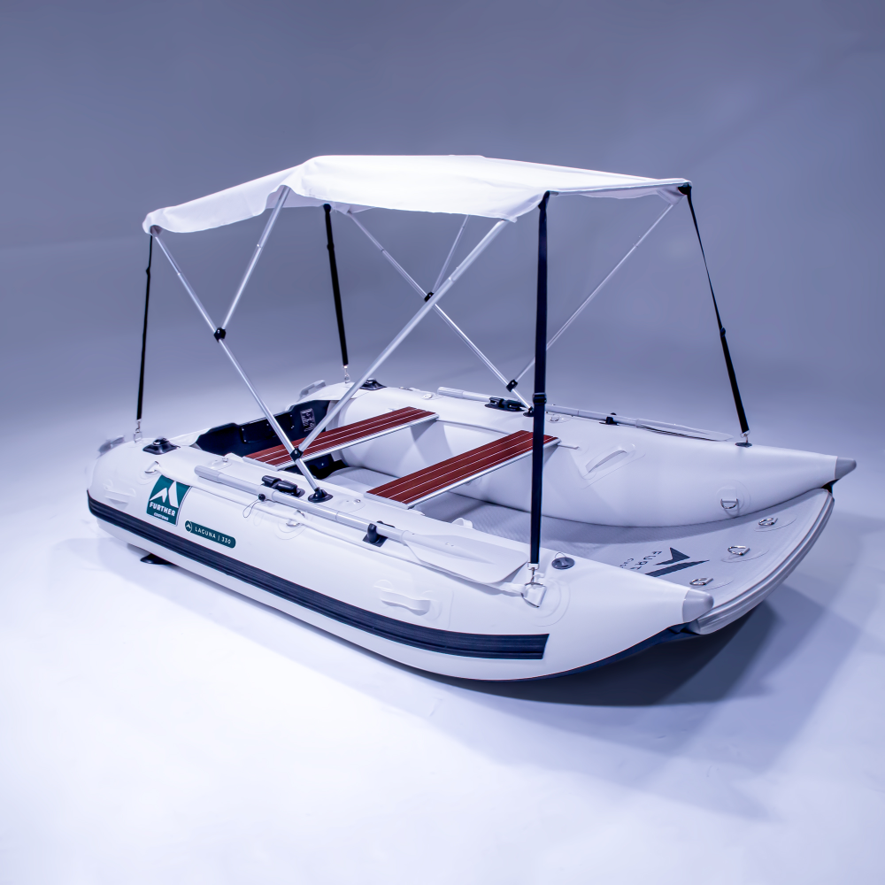Laguna Inflatable Catamaran Kit | Yacht Tender, Dinghy, Foldable, Portable, Packable Blowup Vessel