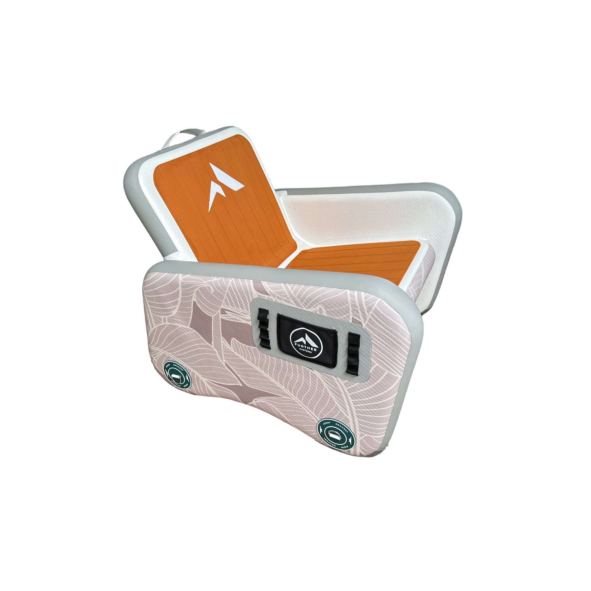 Further Custom Inflatable Boat Chair Marine Furniture to Best Alternative to Bean Bag PopUp Pop Up Chairs for Yachts Dock Deck Packable RV Travel Van Tender