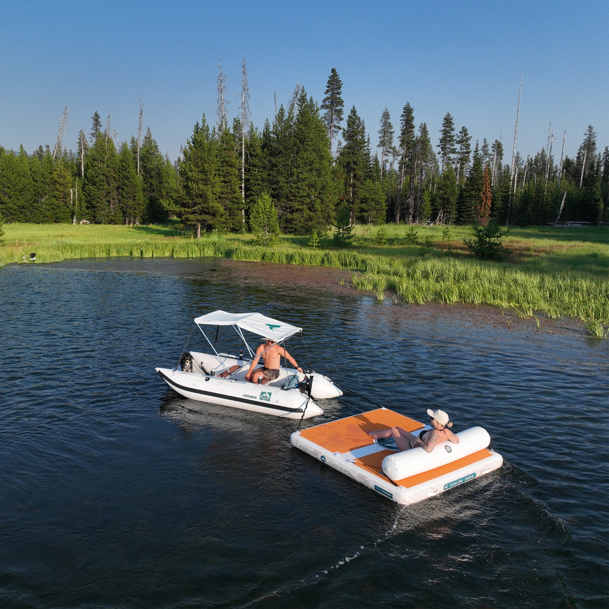 Inflatable Dock Backrest or Boat Fender
