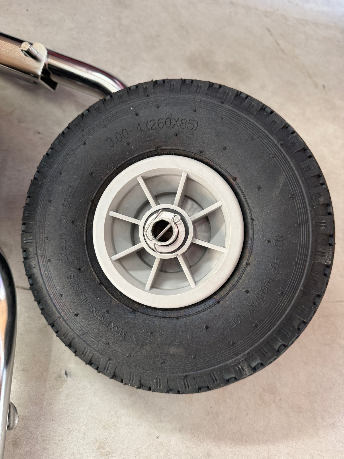 Transom Tires with Stainless Steel Hardware - Removable