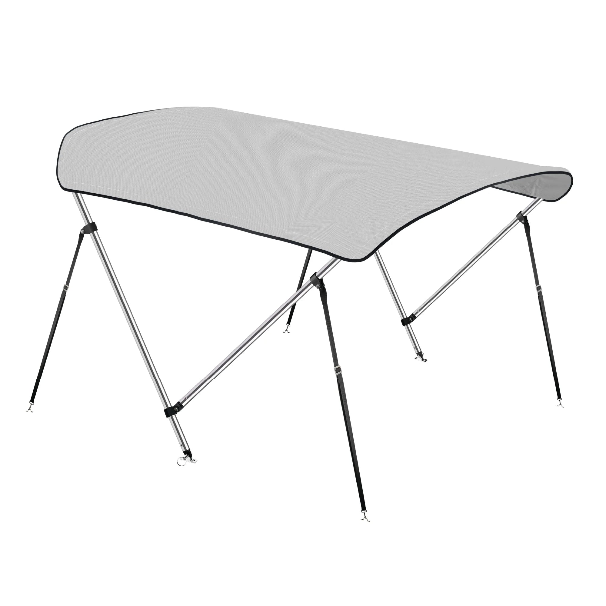 Catamaran Bimini Top Kit with Zippered Boot Cover - Double Bow