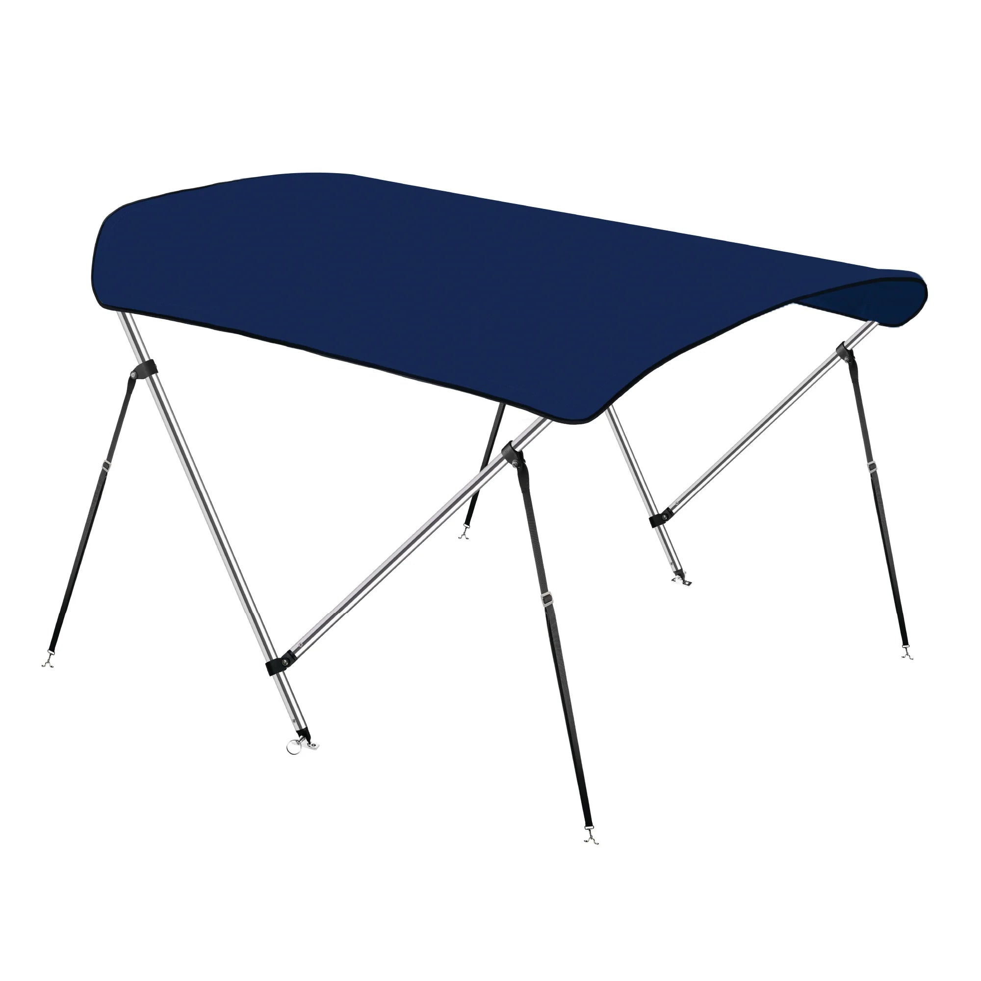 Catamaran Bimini Top Kit with Zippered Boot Cover - Double Bow