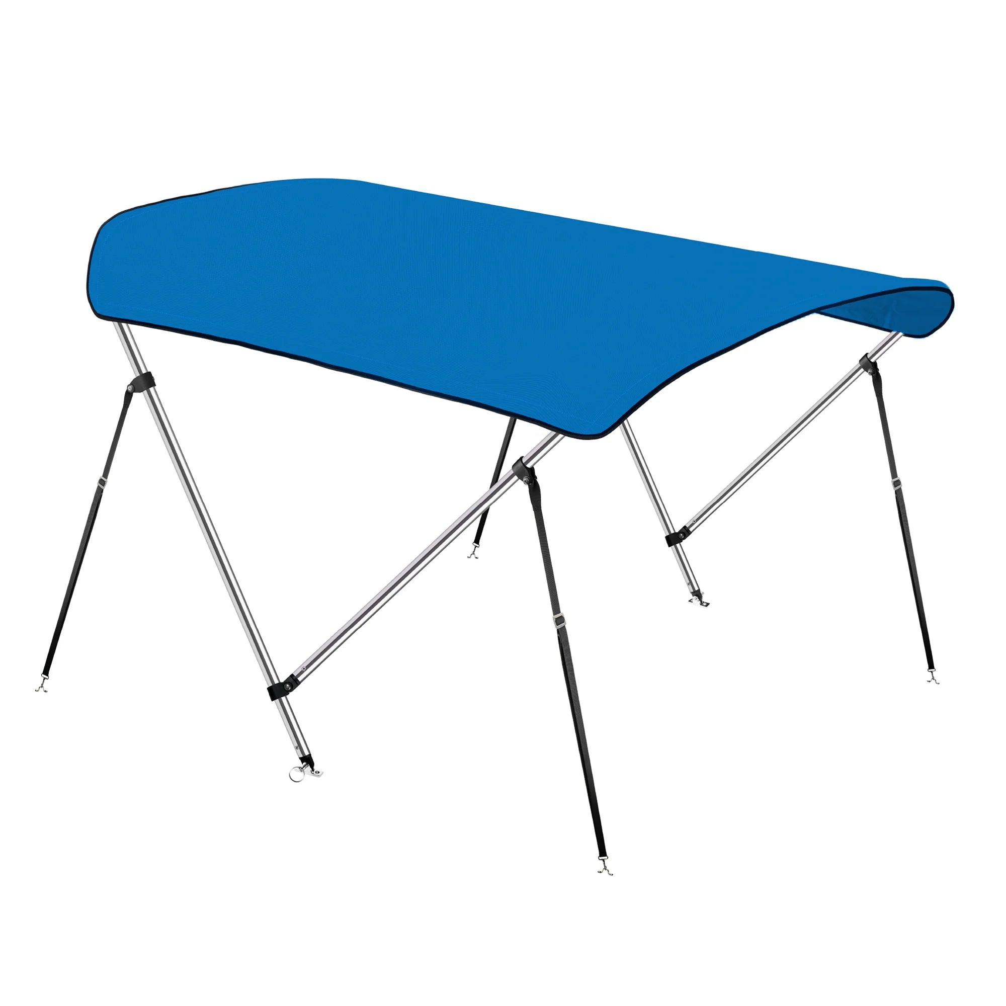 Catamaran Bimini Top Kit with Zippered Boot Cover - Double Bow