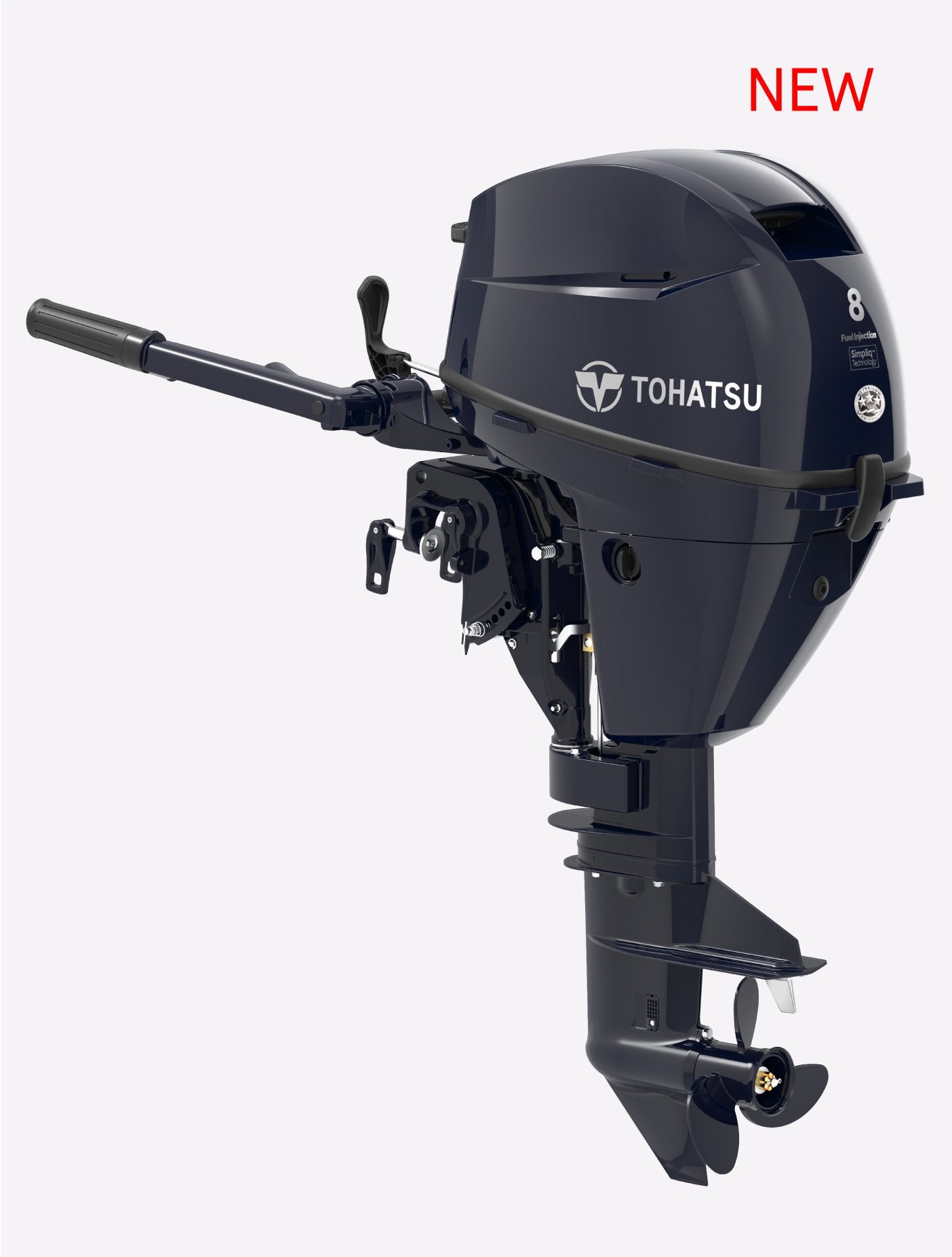Tohatsu MFS8C Portable 4-stroke Outboard Engine